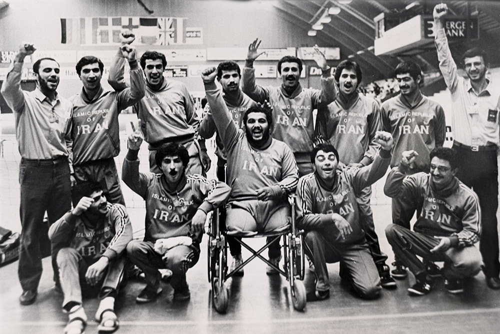 Iran 1st Sitting Volleyball Team
