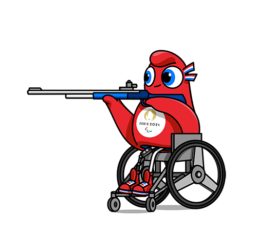 Paris Shooting Mascot 500