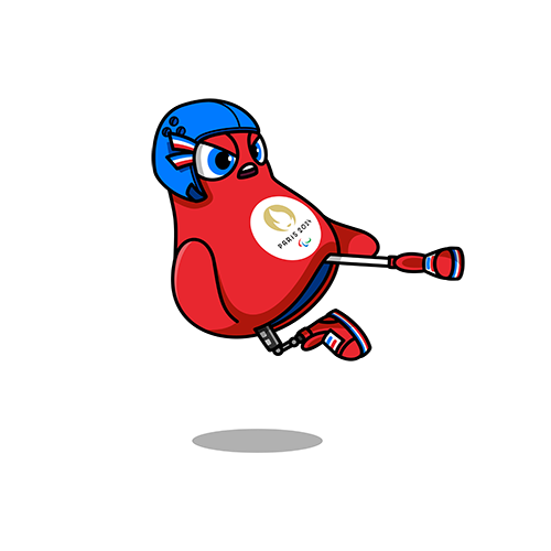Paris Taekwondo Mascot 500