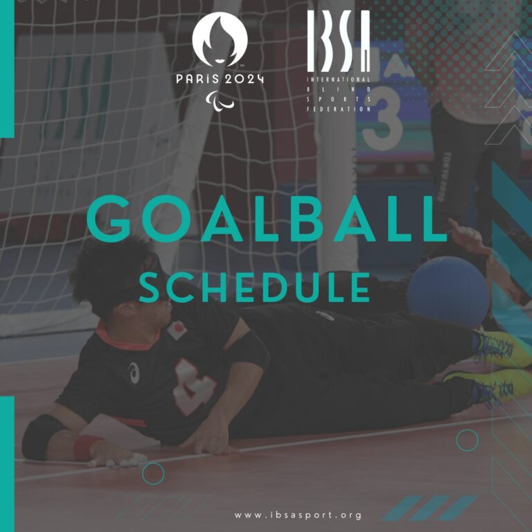 Goalball schedule