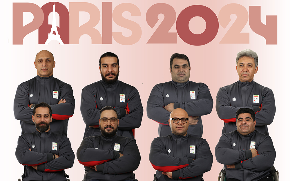 Iran Para Powerlifting Team Paris