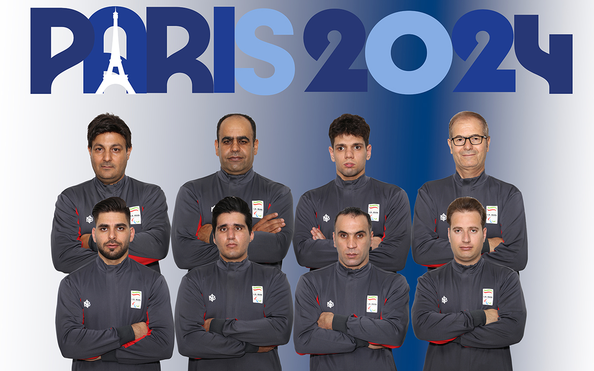 Iran Para Goalball Team Paris