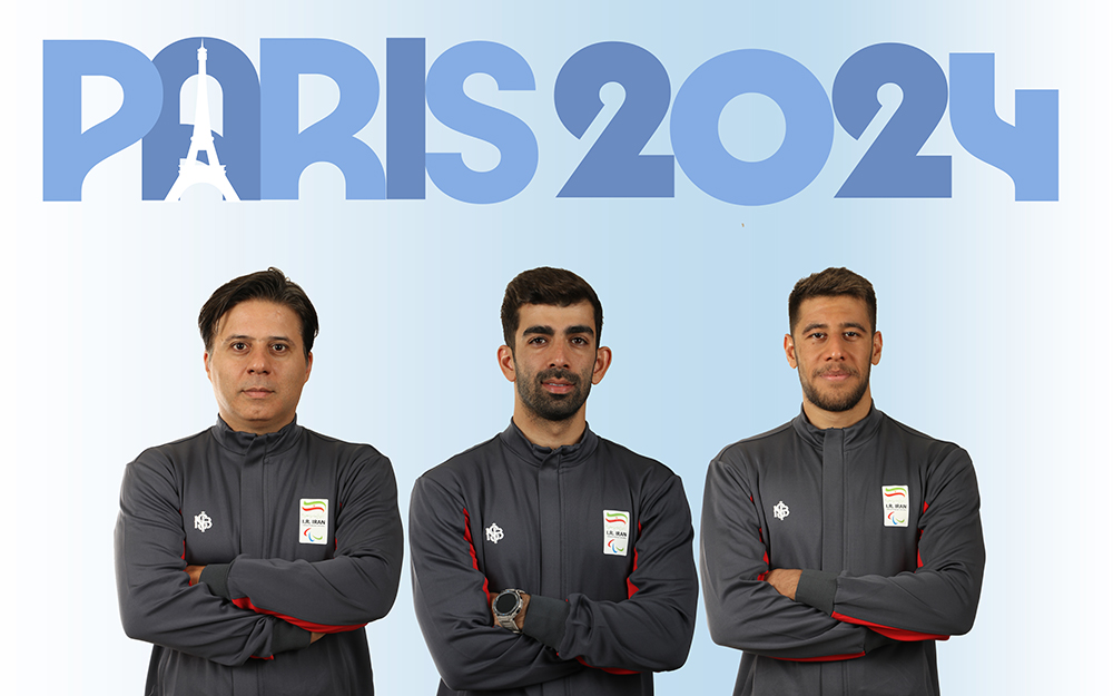 Iran Para Swimming Team Paris 1000