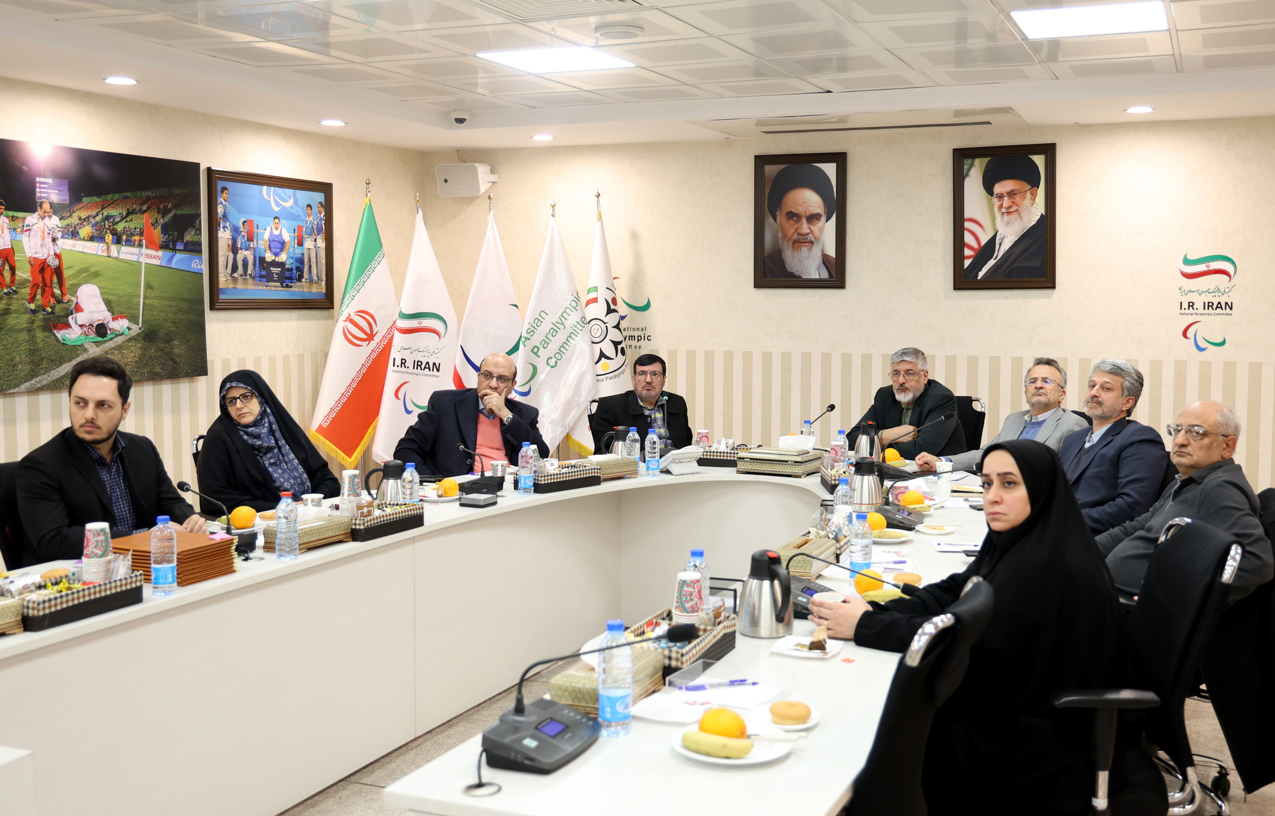نخستین نشست شورای عالی فنی کمیته ملی پارالمپیک  4