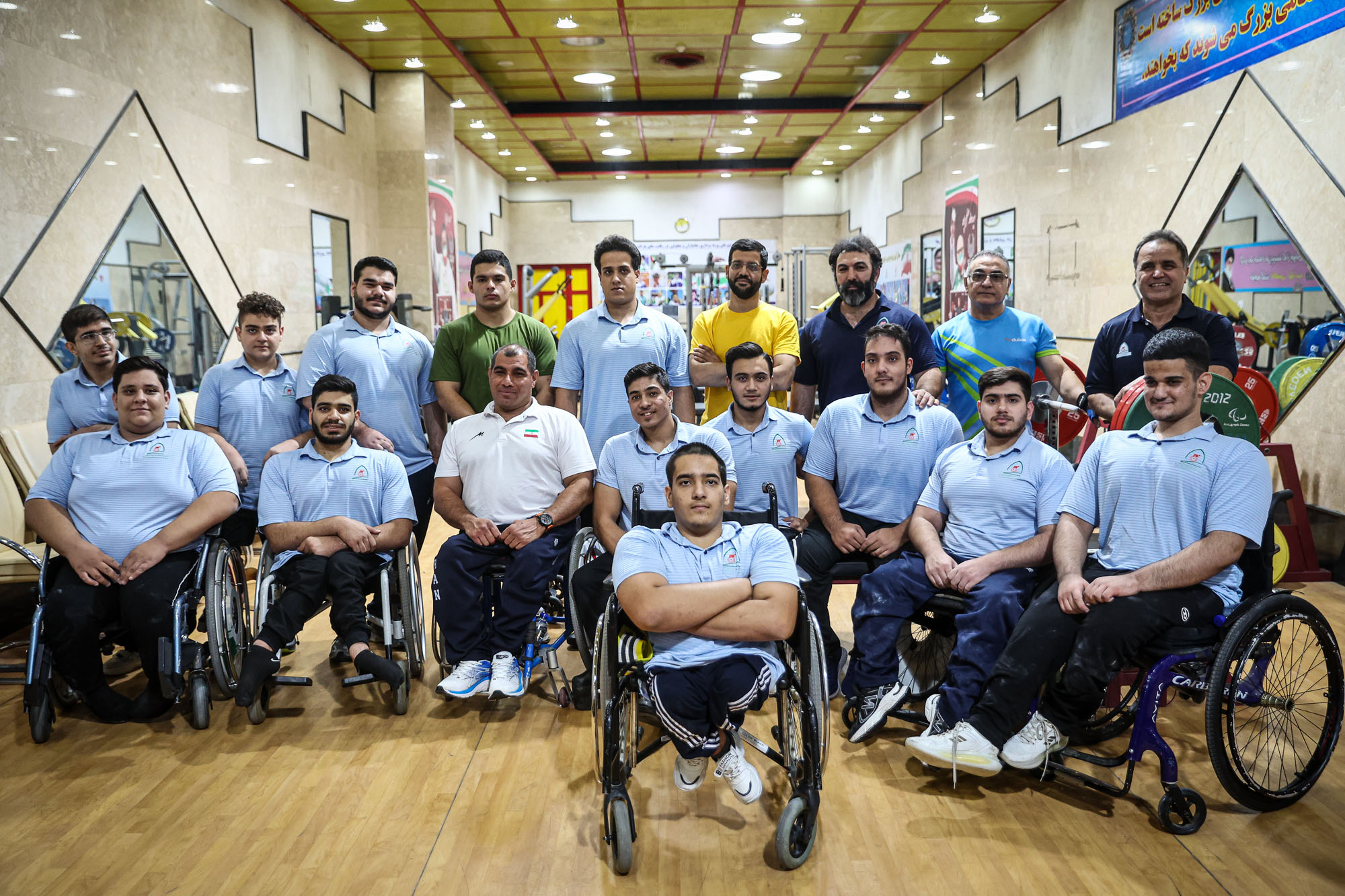 گزارش تصویری/ اردوی تیم ملی پاراوزنه برداری جوانان