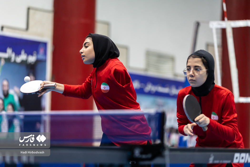 گزارش تصویری/ اردوی تیم ملی پاراتنیس روی میز دختران