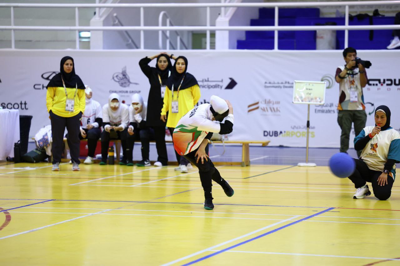 Goalball girls Iran Thailand 9