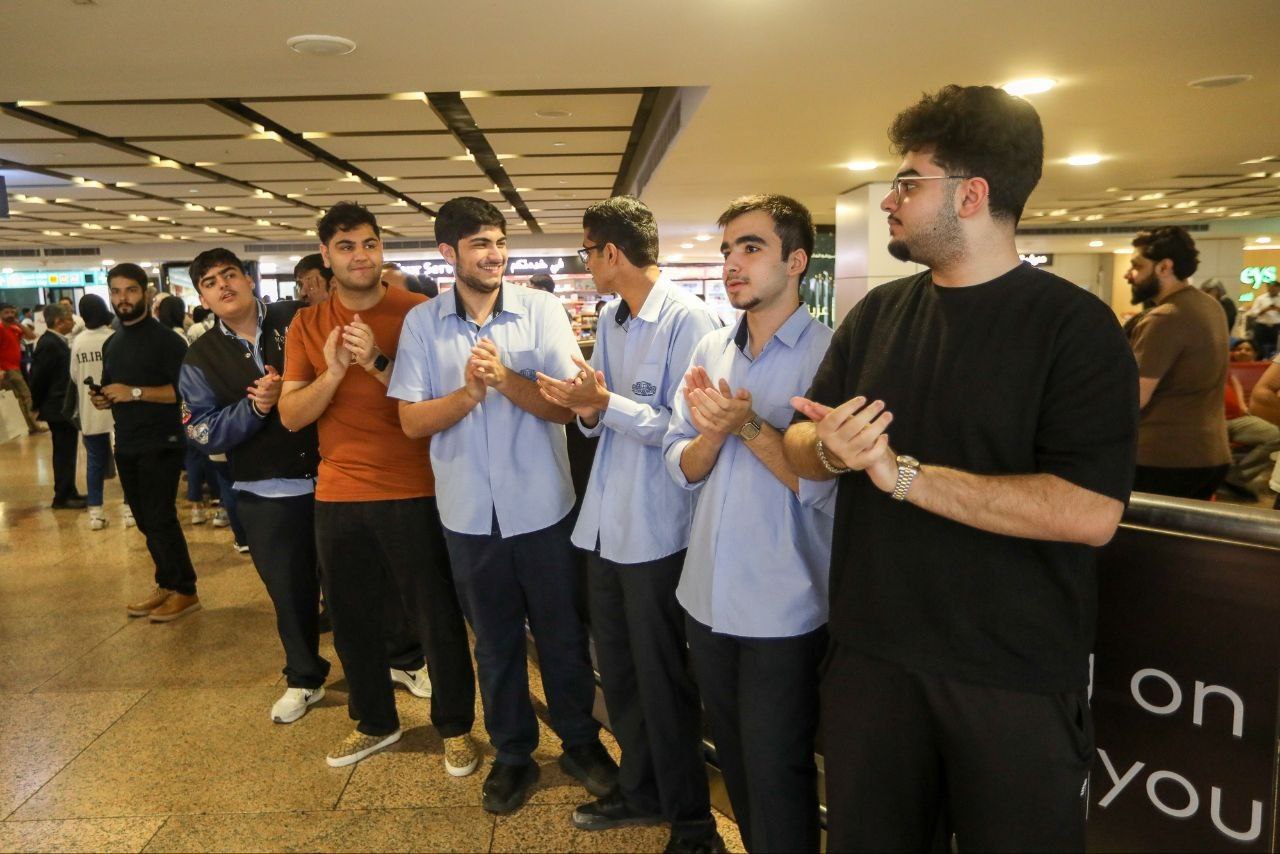 Team Iran Arrives in Dubai 12
