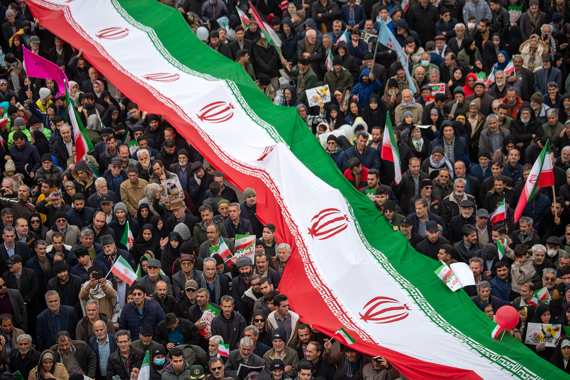 حضور جامعه ورزش پارالمپیک در راه پیمایی با شکوه ۲۲ بهمن