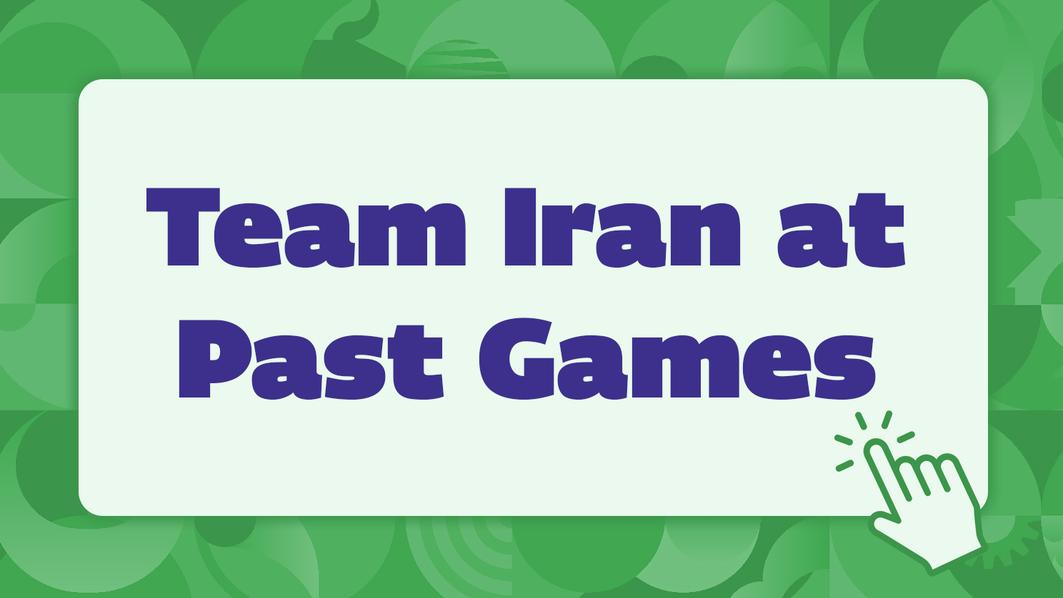 Team Iran at Past Asian Games