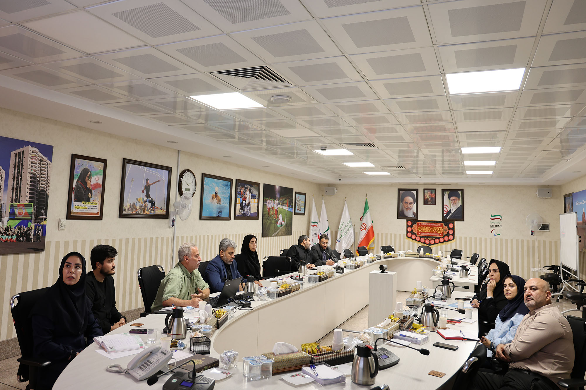 نشست مشترک کارگروه توسعه فکری جنبش پارالمپیک و دفتر پیشگیری از معلولیت ها سازمان بهزیستی برگزار شد