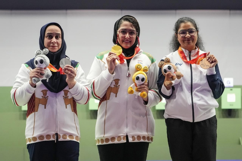 Faezeh Sareh gold silver