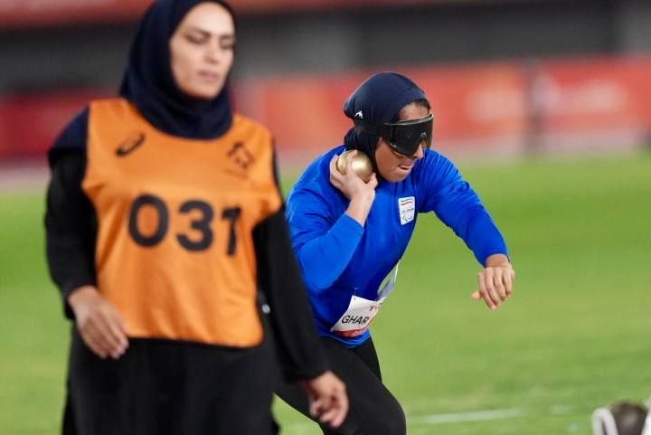 قرایی در پرتاب وزنه بانوان ناگویا به مدال نرسید