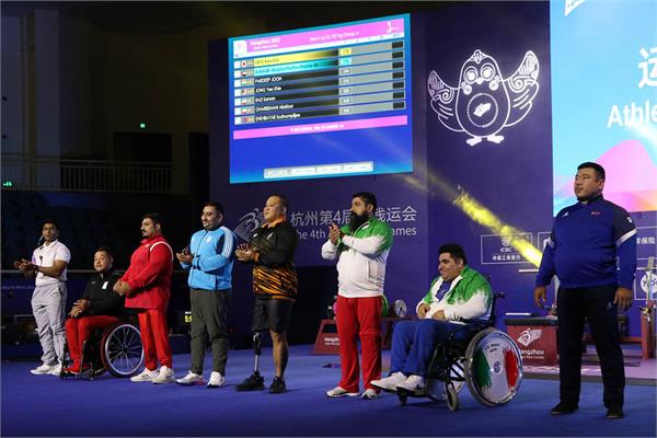 پاراوزنه‌برداران سنگین‌وزن و فوق‌سنگین در هانگژو 12