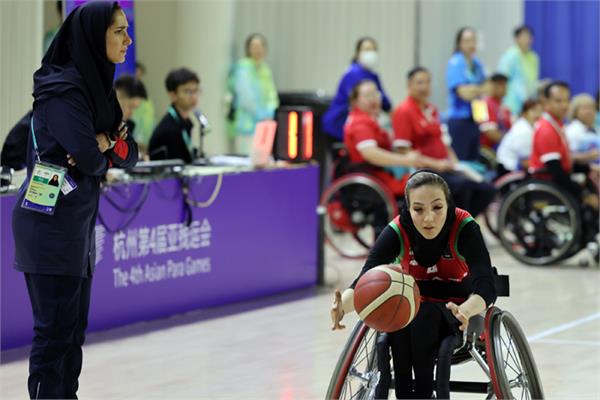 گزارش تصویری/ دیدار تیم ملی بسکتبال با ویلچر بانوان کشورمان مقابل تایلند 4