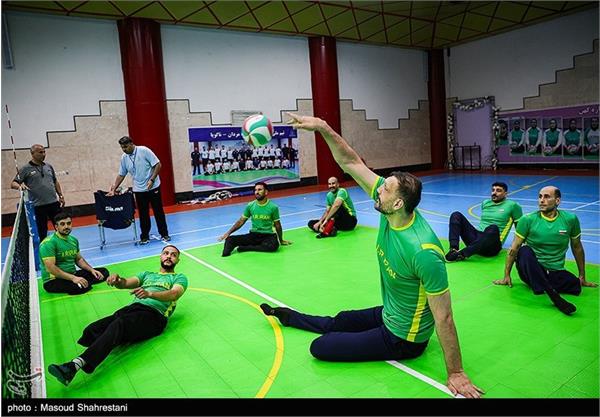 اردوی تیم‌ ملی والیبال نشسته 12
