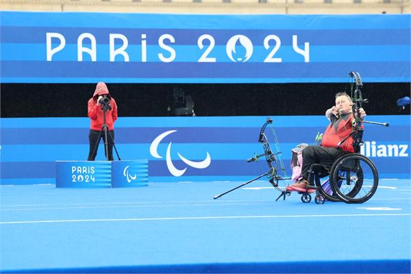 گزارش تصویری رقابت‌های کامپوند نمایندگان ایران در پارالمپیک پاریس- روز دوم 5