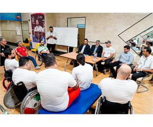 Para Powerlifting Camp Visit 6