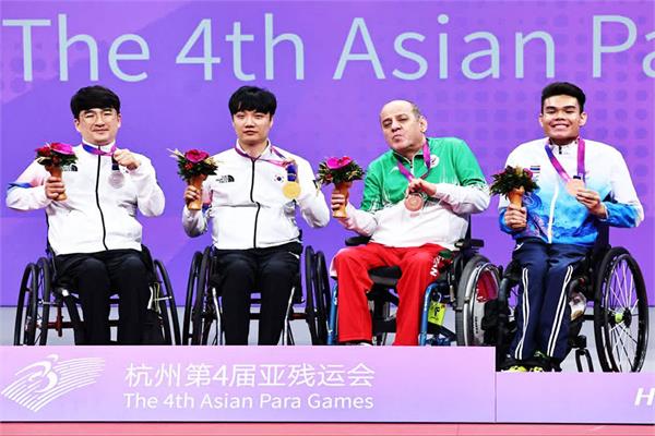 پارا تنیس‌روی‌میز ایران در هانگژو 11