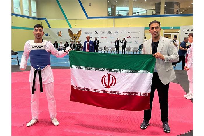 صید اولین طلای پاراتکواندو توسط امیرحسین علیزاده