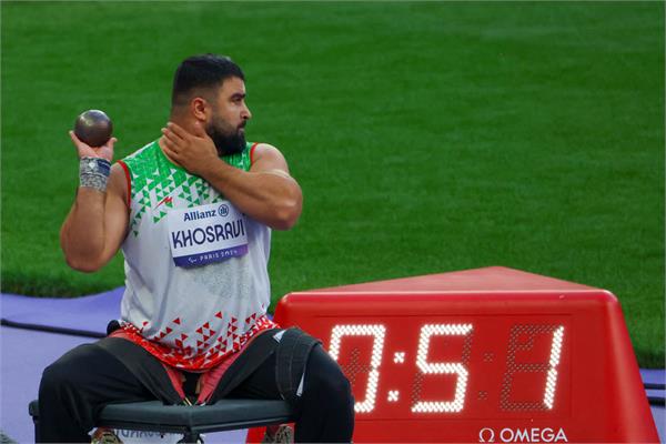 Yasin Khosravi Paris 2024 Shotput 6