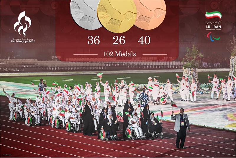 Iran Finish Sixth with 102 Medals at Aichi-Nagoya 2026