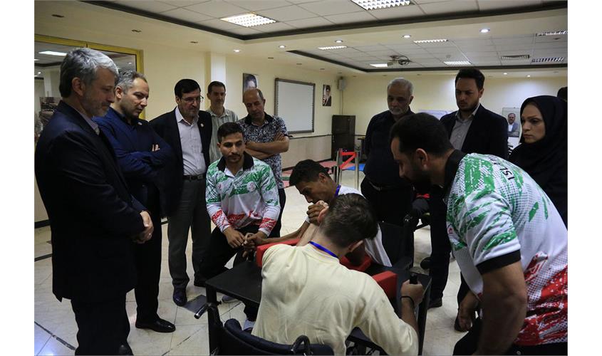 بازدید اردوی تنیس میز 8