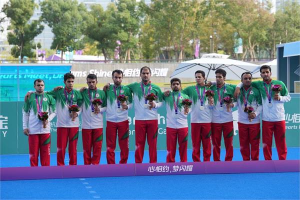 گزارش تصویری/ فوتبال نابینایان در بازی‌های پاراآسیایی هانگژو 12