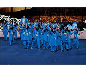 Team Iran's Parade at Hangzhou APG 6