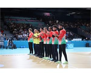 Paris 2024 Goalball Iran France 7