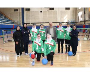 NPC Visit Goalball and Blind Football Camp 18