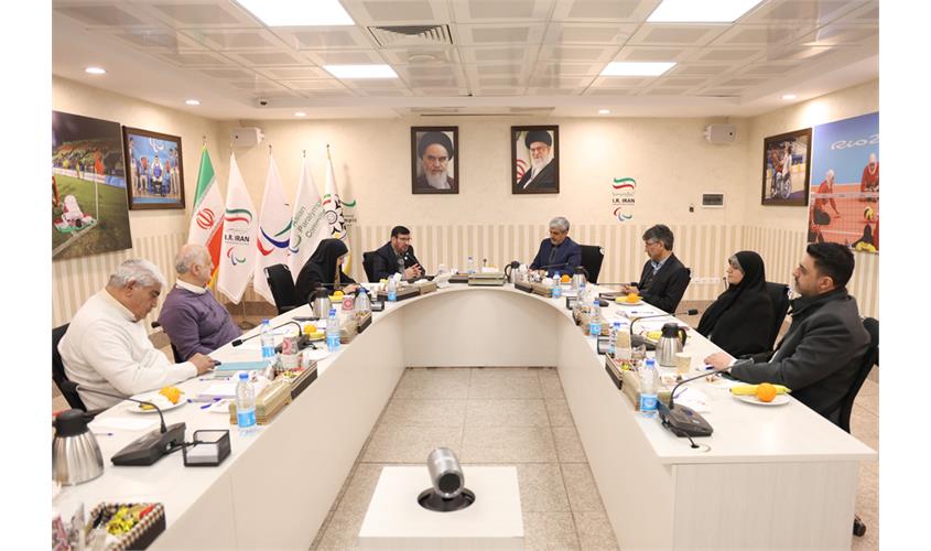 نشست رییس کمیته ملی پارالمپیک و رئیس سازمان‌ آموزش و پرورش استثنایی 4