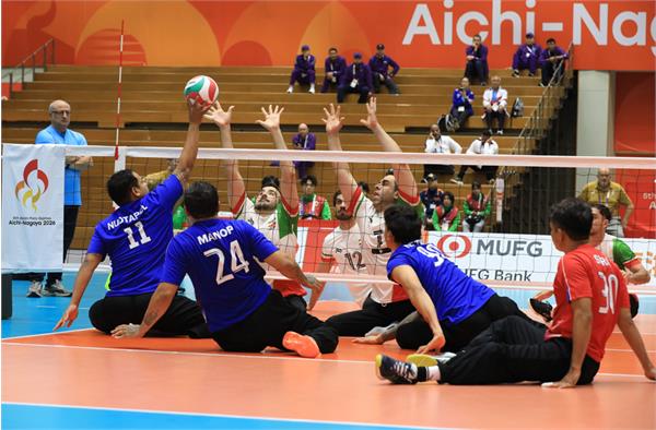 Sitting Volleyball Iran vs Thailand Joshaghani (4)