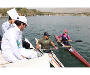 Iran NPC President Visits Para Canoe Training Camp 12