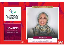 Iran's Limouchi Receives 2025 IPC Volunteer Award