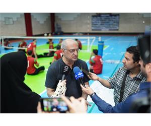 Iran Men's Sitting Volleyball prep camp for Paris 2024 10