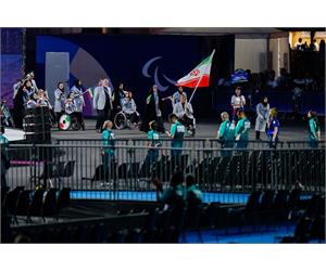 Team Iran Parade at Paris 2024 10