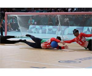 Paris 2024 Goalball Iran France 13