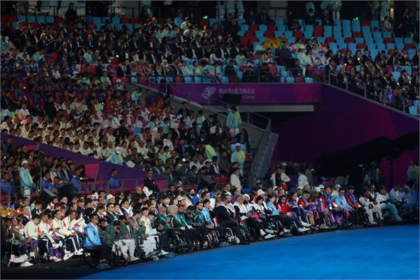 گزارش تصویری دوم/ افتتاحیه بازی‌های پاراآسیایی هانگژو 7