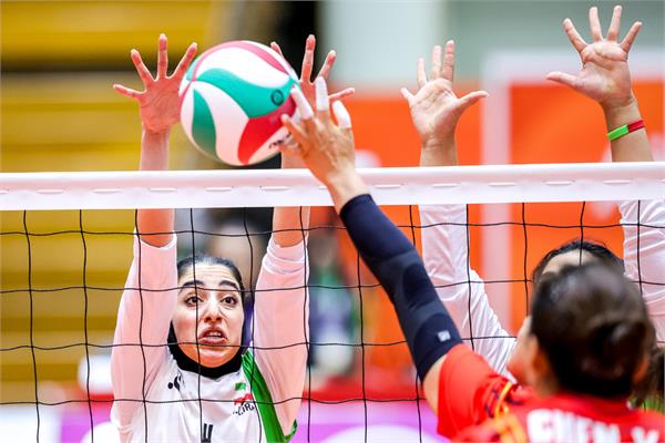 Women's S. Volley Iran China 2