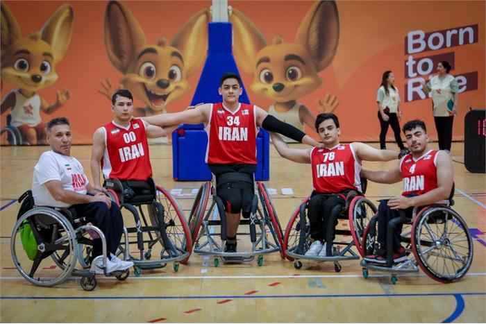 برتری مقتدرانه تیم ملی بسکتبال با ویلچر پسران ایران در گام اول