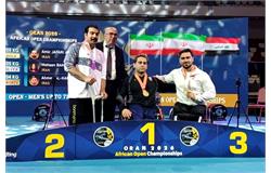 Iran secure gold and silver and overall title in men’s up to 72kg in Oran