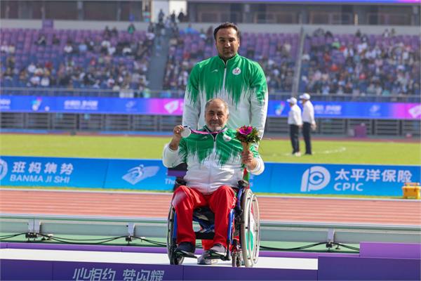 مردان پارادوومیدانی‌کار ایران در بازی‌های پاراآسیایی 55