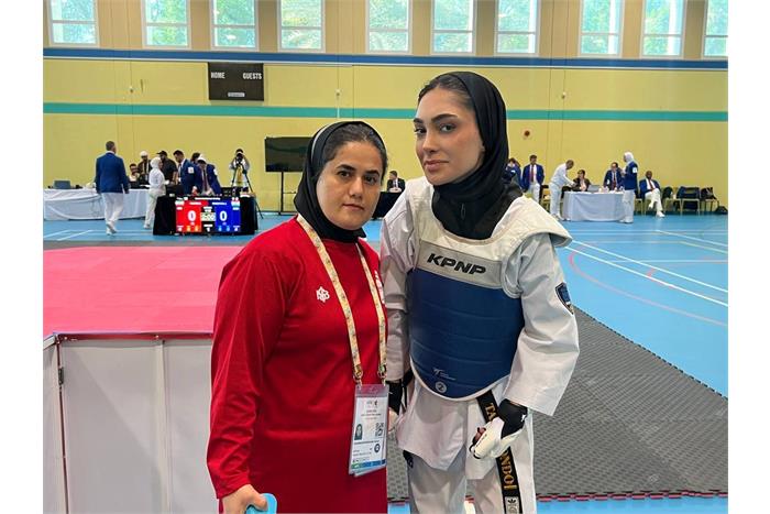 سحر قنبری در پاراتکواندو برنز گرفت