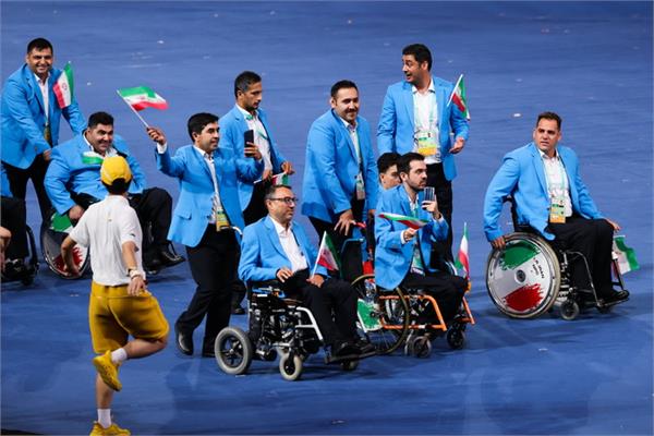 گزارش تصویری رژه کاروان فرزندان ایران در مراسم افتتاحیه هانگژو 2