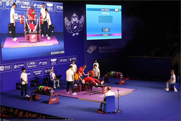 پاراوزنه‌برداری ایران در بازی‌های هانگژو 12