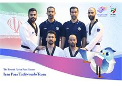 Iranian Men Debutants' Para Taekwondoins at Hangzhou APG