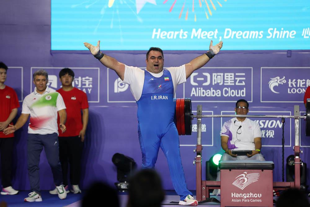 پاراوزنه‌برداران سنگین‌وزن و فوق‌سنگین در هانگژو 3