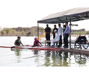 Iran NPC President Visits Para Canoe Training Camp 6