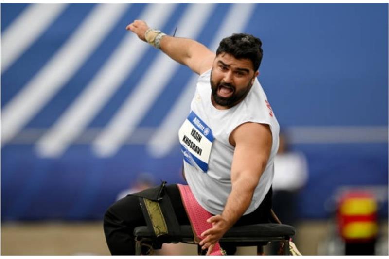paralympic| news| Paris’23 Yasin Khosravi's Golden Throws Extend World Domination For Iran